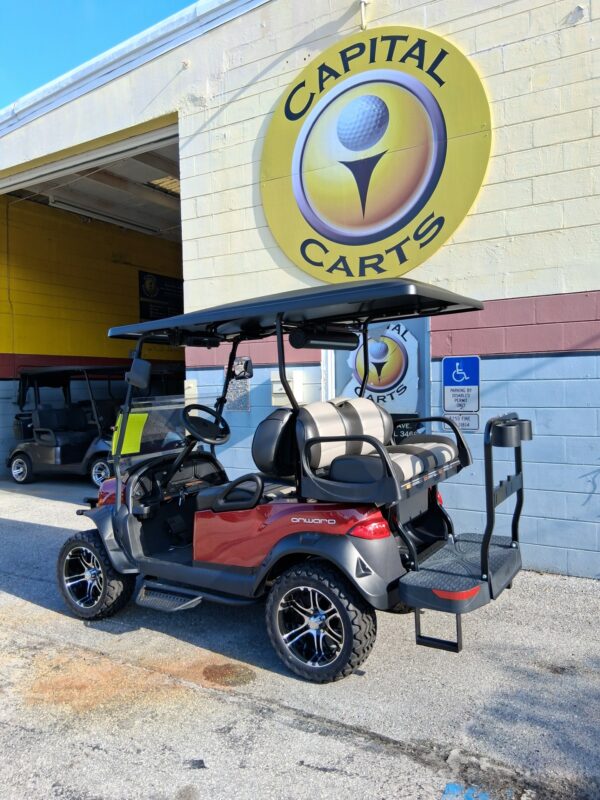 2023 Club Car Onward 4 Passenger Electric Lifted - Image 4