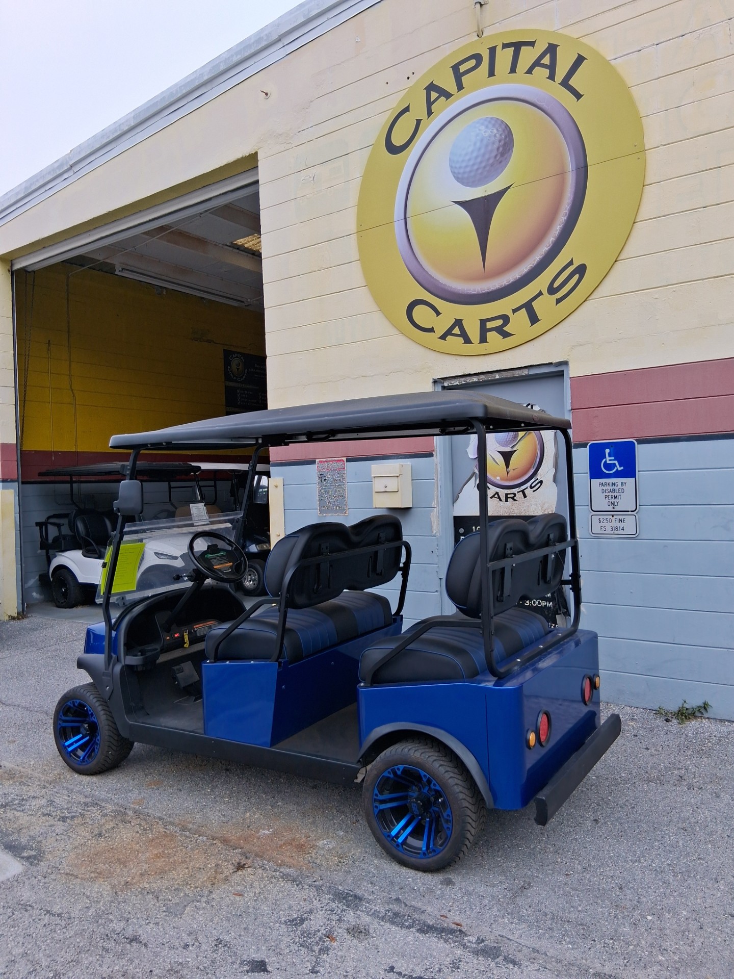 2015 Refurbished Club Car Tempo 4 Passenger Lithium - Image 2